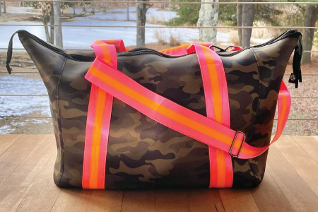 Haute Shore  Camo Neoprene Weekender Tote Bag - Morgan Soho