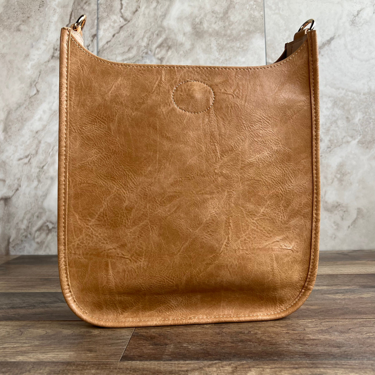 Ahdorned Vegan Suede Hobo Tote & Inner Pouch Without Strap