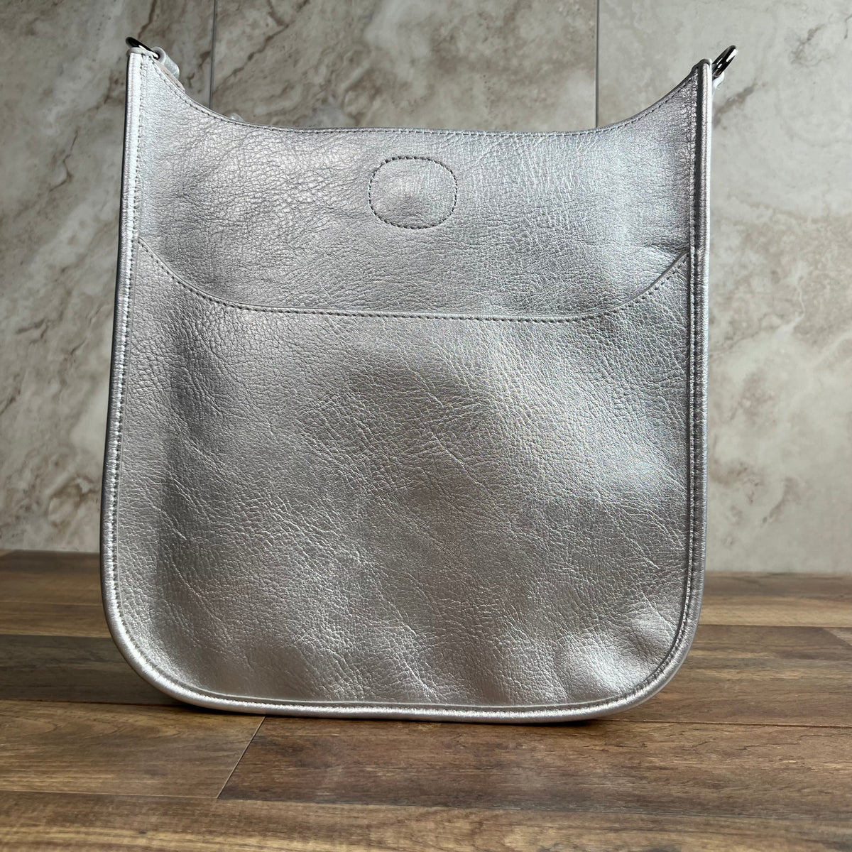 Ahdorned Vegan Leather Classic Messenger - No Strap Attached!!!! at ShopTheAddison