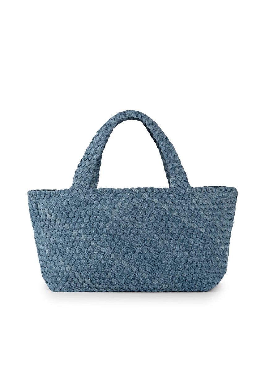 Haute Shore Woven Denim Camera Bag Crossbody - Drew Montreal