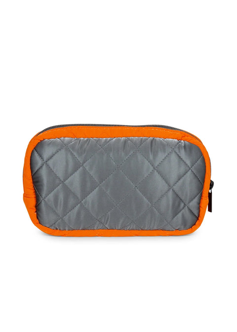 Haute Shore-Charli Shadow | Quilted Puffer Cosmetic Case-Pink Dot Styles
