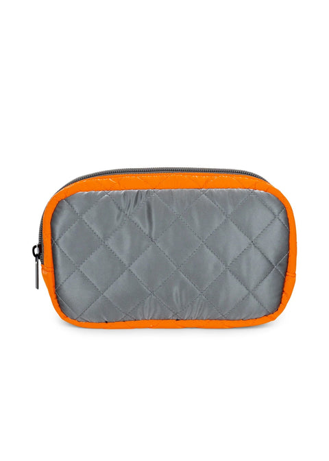 Haute Shore-Charli Shadow | Quilted Puffer Cosmetic Case-Pink Dot Styles