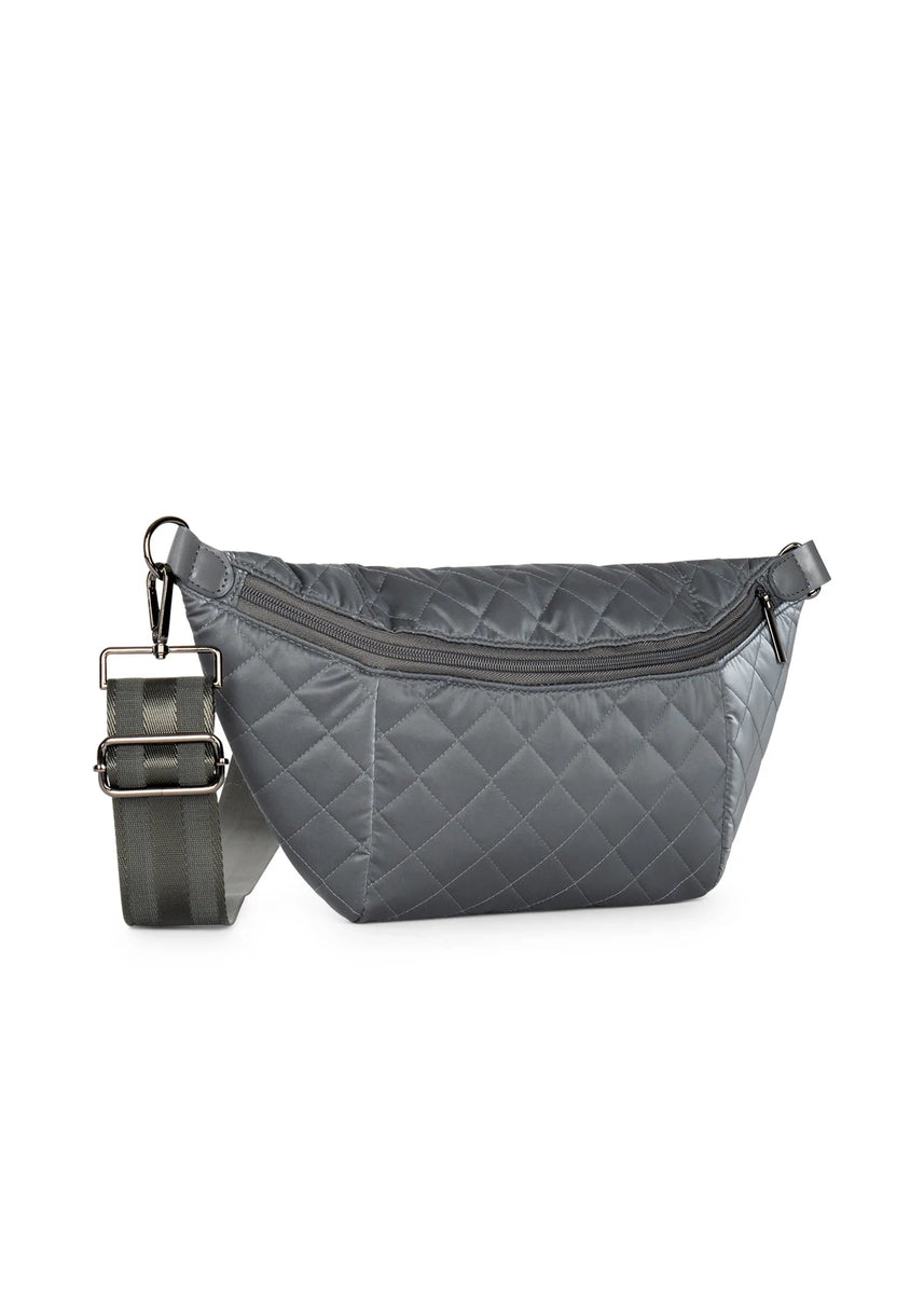 Ahdorned - Eliza Quilted Puffy Sling: Black – Shorely Chic Boutique