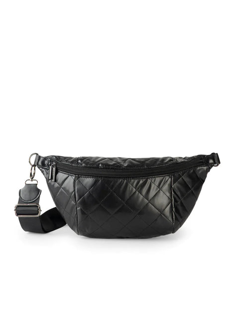 Emily Solo | Quilted Vegan Leather Sling Bag-Accessories > Handbags > Sling Bags-Pink Dot Styles