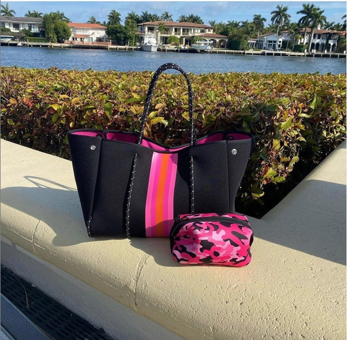 Haute deals Couture Neoprene Tote