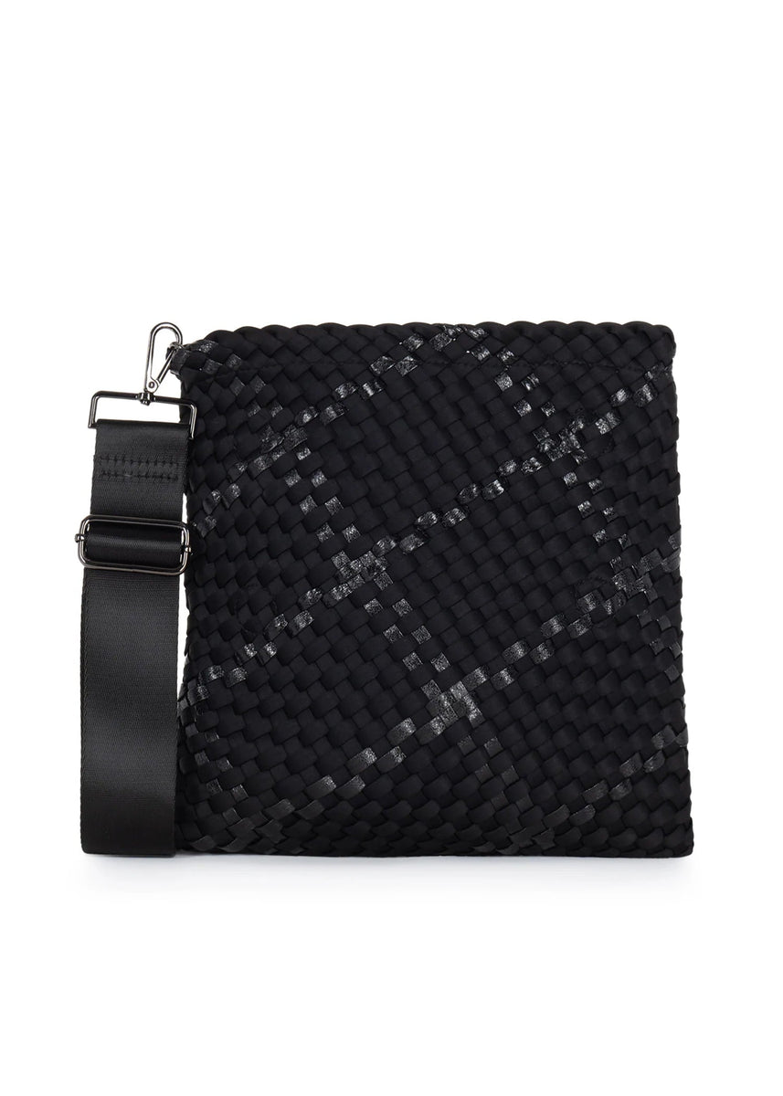  Woven Crossbody Bag for Women, Small Leather Clutch