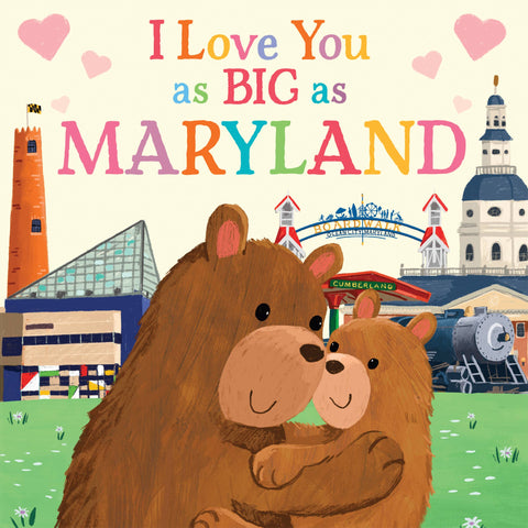 Sourcebooks-I Love You as Big as Maryland (BB)-Pink Dot Styles
