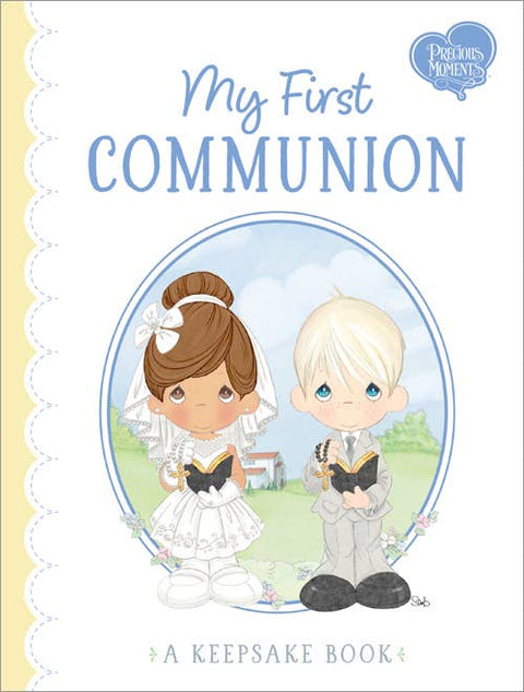 Sourcebooks-My First Communion: A Keepsake Book (HC)-Pink Dot Styles