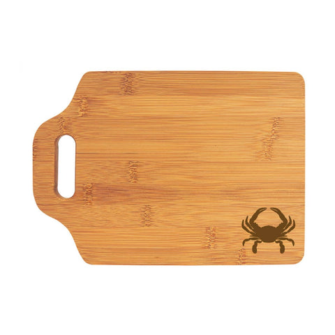 Viv&Lou-Crab Small Cutting Board-Pink Dot Styles