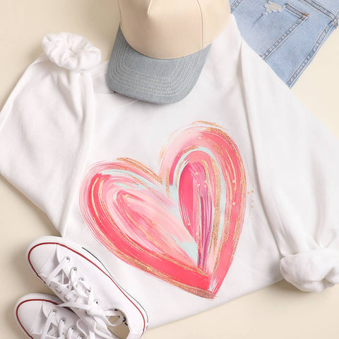 Painted Heart Sweatshirt