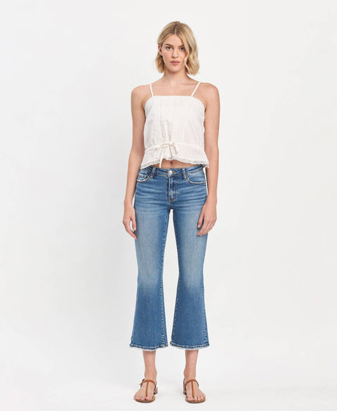 Loverlet Mid Rise Lick Flare Jeans