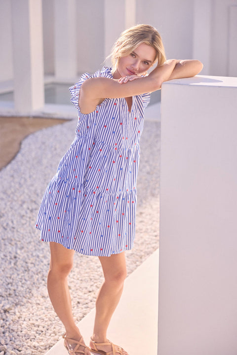 Star Striped Dress