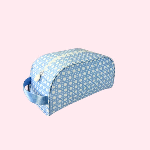 Mint-Baby Blue Bungalow ~Glossy~ Traveler | Mint-Pink Dot Styles