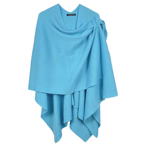 Shoulder Strap Solid Ruana Poncho: Spring Edition!
