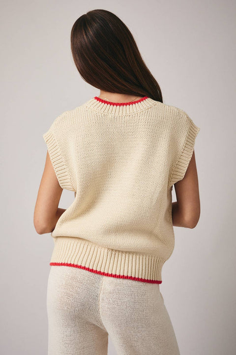 Sleeveless Lobster Sweater