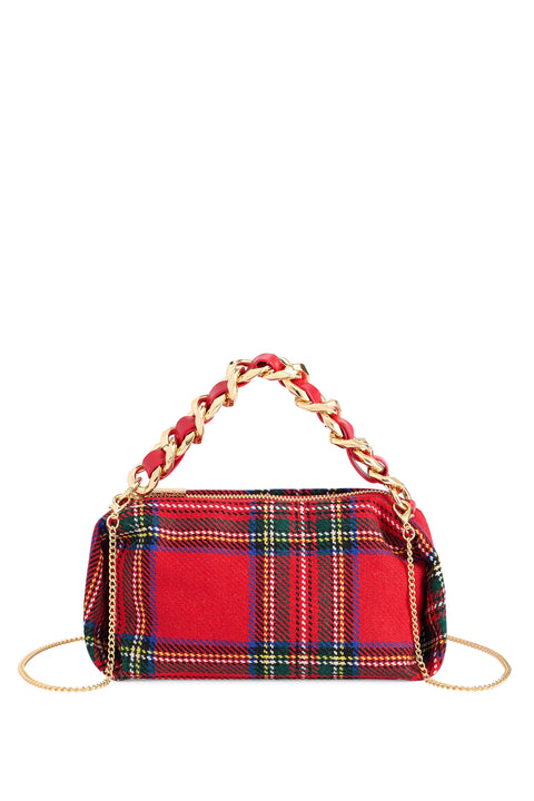 SCOTTIE TOP HANDLE BAG: IVORY