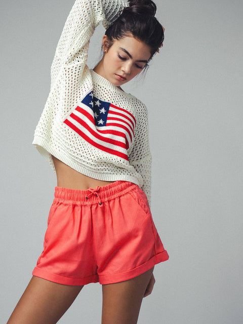 All-American Crochet Sweater