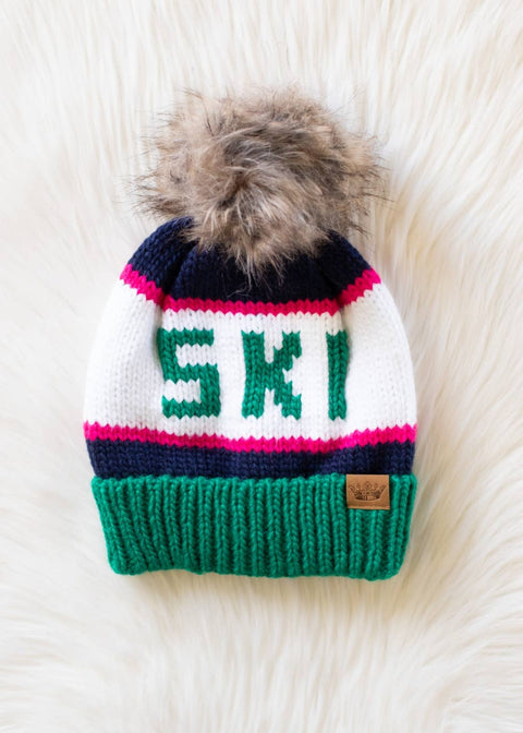 Ski Pom Pom Hat