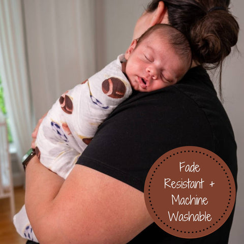 Go Sports! Baby Muslin Swaddle Blanket