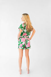 Jaye's Studio-Ophelia Luxe Ruffled Pajama Summer Set-Pink Dot Styles
