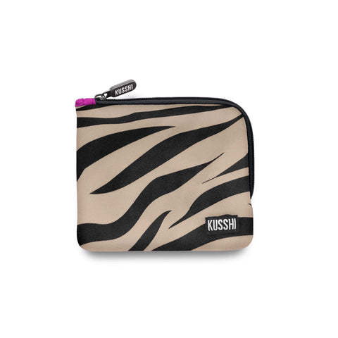 Kusshi-Kusshi Neoprene On-the-Go Case: Leopard-Pink Dot Styles