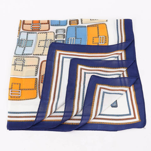 Multi Print Bandana with Various Bags