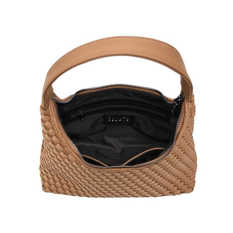 Harmonia - Woven Neoprene Shoulder Bag: Sand
