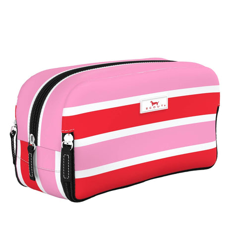 3-Way Toiletry Bag Candy Striper Holiday Stripe