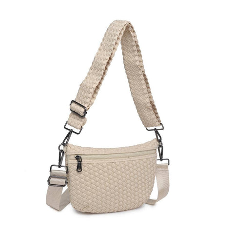 Ethereal - Woven Neoprene Crossbody: Chocolate