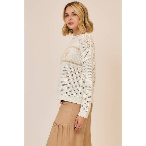 Knit BEACH Pullover Sweater