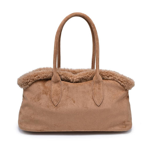 Tommy Faux Suede Satchel