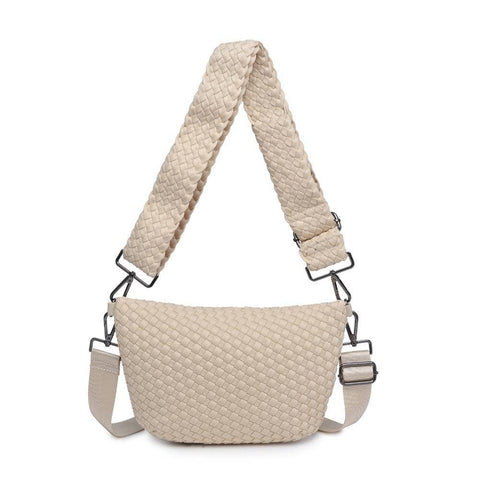 Ethereal - Woven Neoprene Crossbody: Chocolate