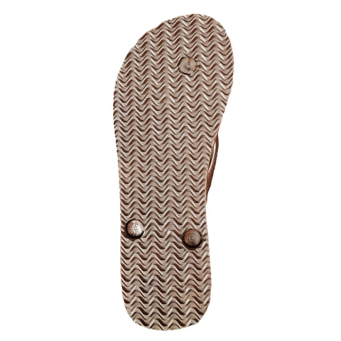 Malibu Jane-Huntington Flip Flop Bronze: US 10-Pink Dot Styles