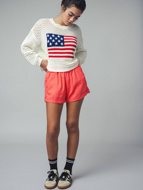 All-American Crochet Sweater