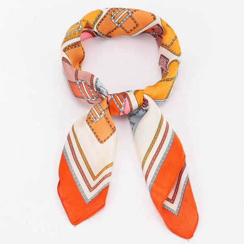 Multi Print Bandana with Various Bags