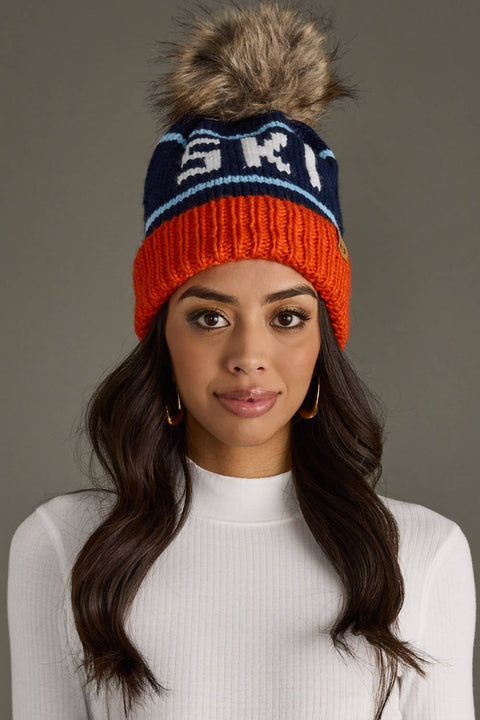 Ski Pom Pom Hat