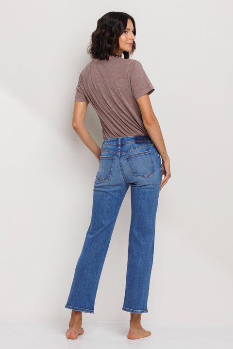 Mid Rise Ultra Stretch Slim Jeans