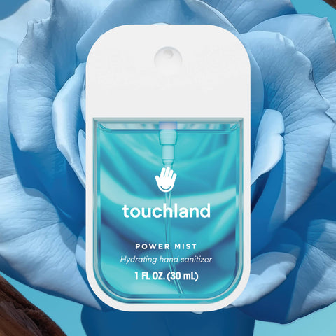 Touchland-Blue Sandalwood Power Mist Hydrating Hand Sanitizer-Pink Dot Styles