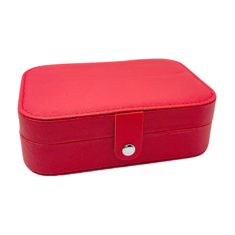 Faux Leather Portable Jewelry Box
: Ivory