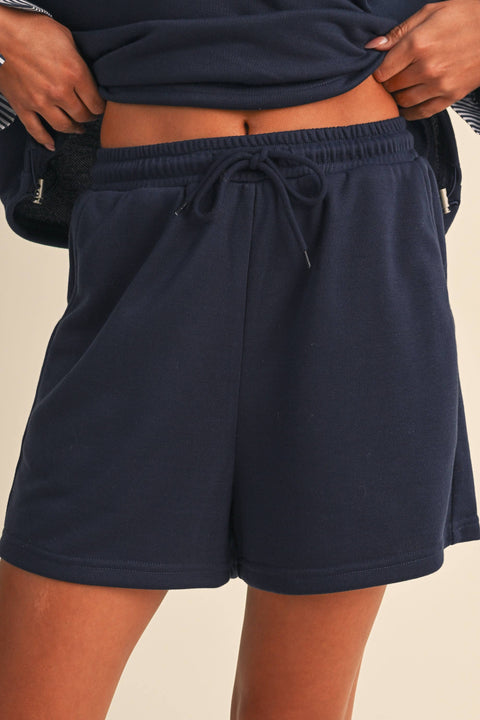 French Terry Sweatshirt & Short Set