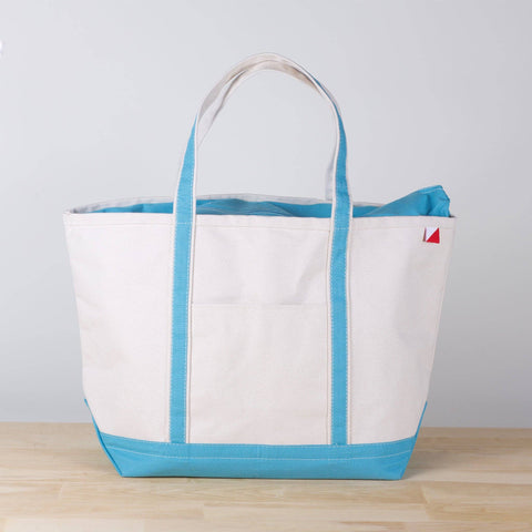 ShoreBags Classic Tote Large Private Label Customizable: Navy
