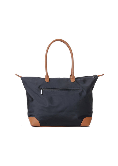 Haute Shore-Sutton Tote I Urban Black-Pink Dot Styles