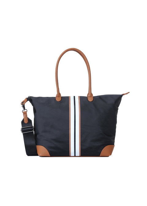 Haute Shore-Sutton Tote I Urban Black-Pink Dot Styles