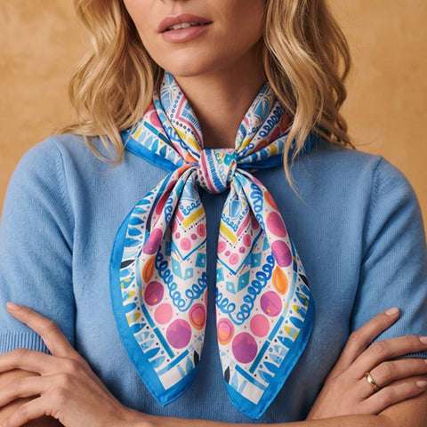 Geometric Print Bandana