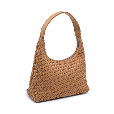 Harmonia - Woven Neoprene Shoulder Bag: Sand