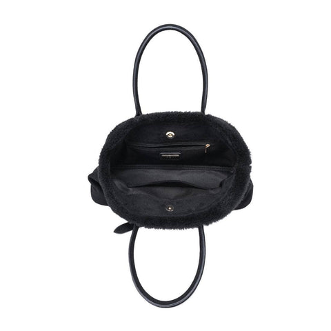 Tommy Faux Suede Satchel