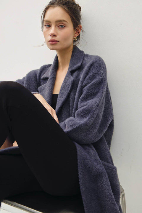 Coatigan - Midnight Blue