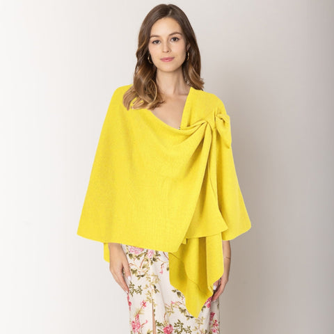 Shoulder Strap Solid Ruana Poncho: Spring Edition!
