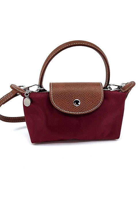 MiMi Wholesale-Nylon Mini Crossbody Bag-Pink Dot Styles