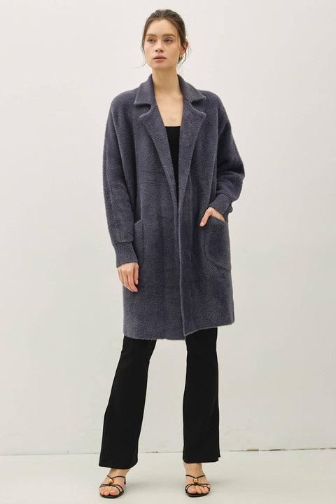 Coatigan - Midnight Blue